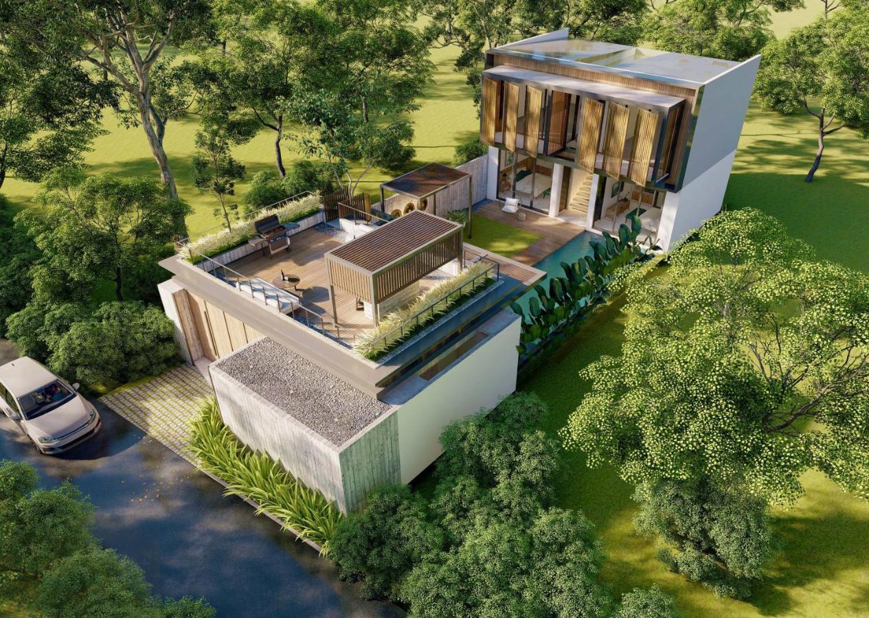 New 4 Bedroom 5 Min Walk To Berawa Beach Enclosed Livng Canggu Kültér fotó