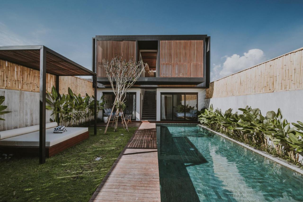 New 4 Bedroom 5 Min Walk To Berawa Beach Enclosed Livng Canggu Kültér fotó