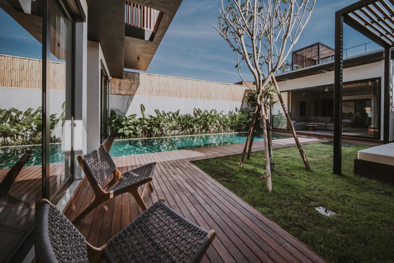 New 4 Bedroom 5 Min Walk To Berawa Beach Enclosed Livng Canggu Kültér fotó