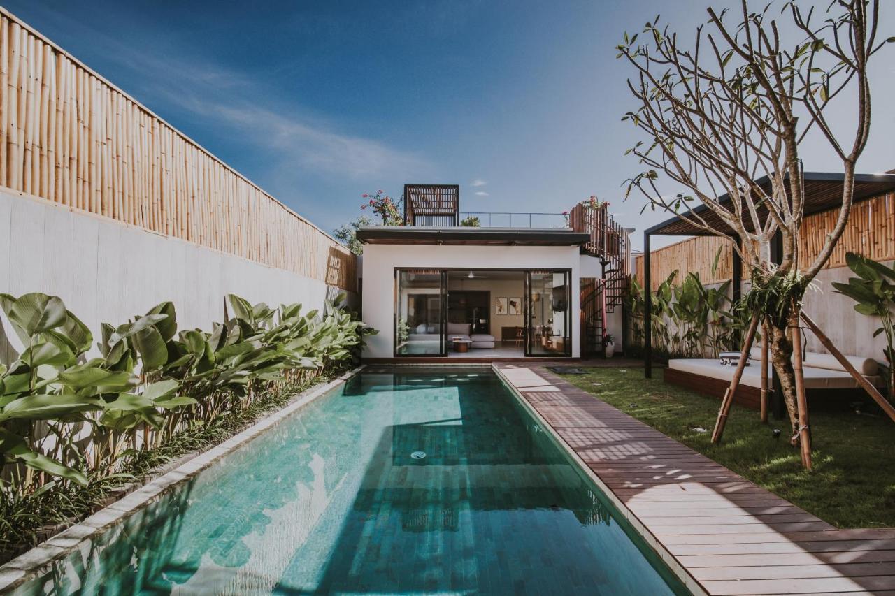 New 4 Bedroom 5 Min Walk To Berawa Beach Enclosed Livng Canggu Kültér fotó