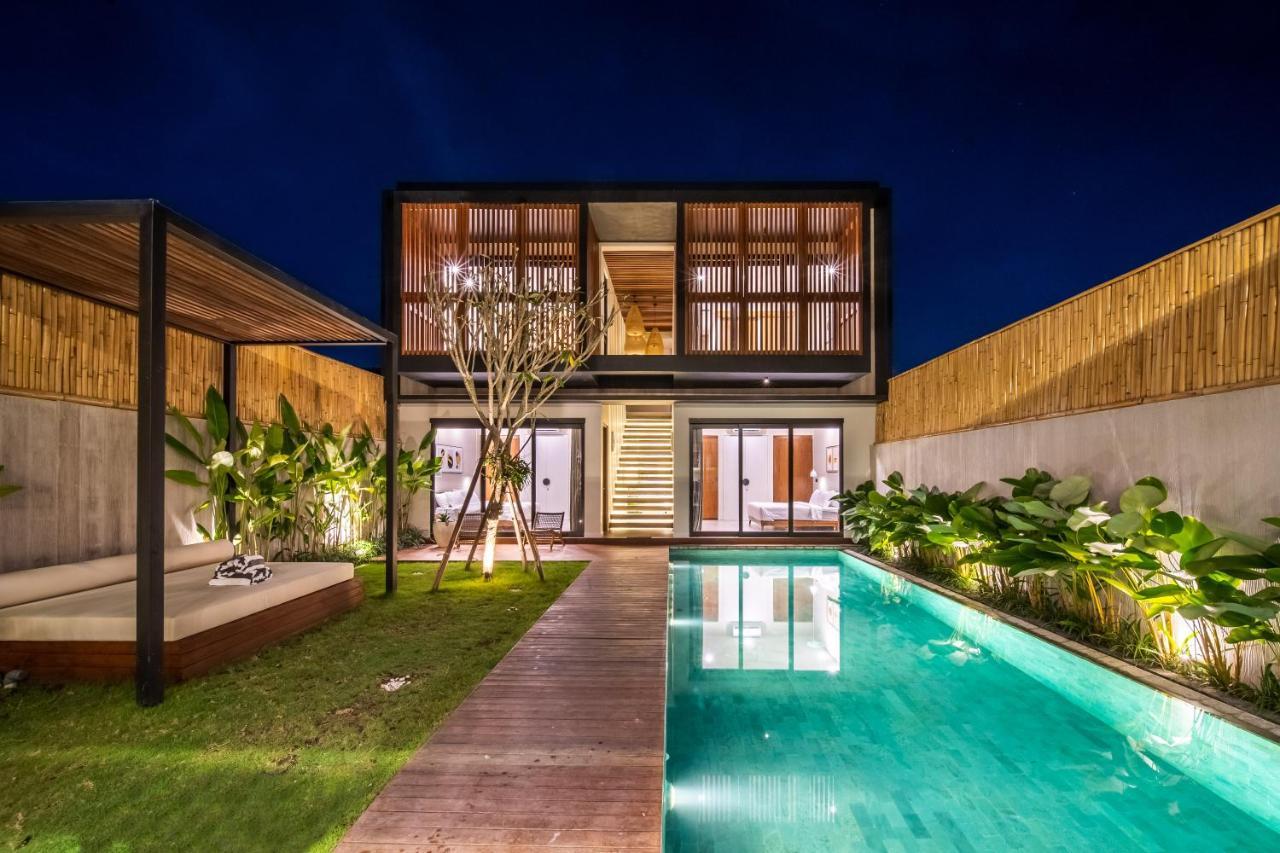 New 4 Bedroom 5 Min Walk To Berawa Beach Enclosed Livng Canggu Kültér fotó