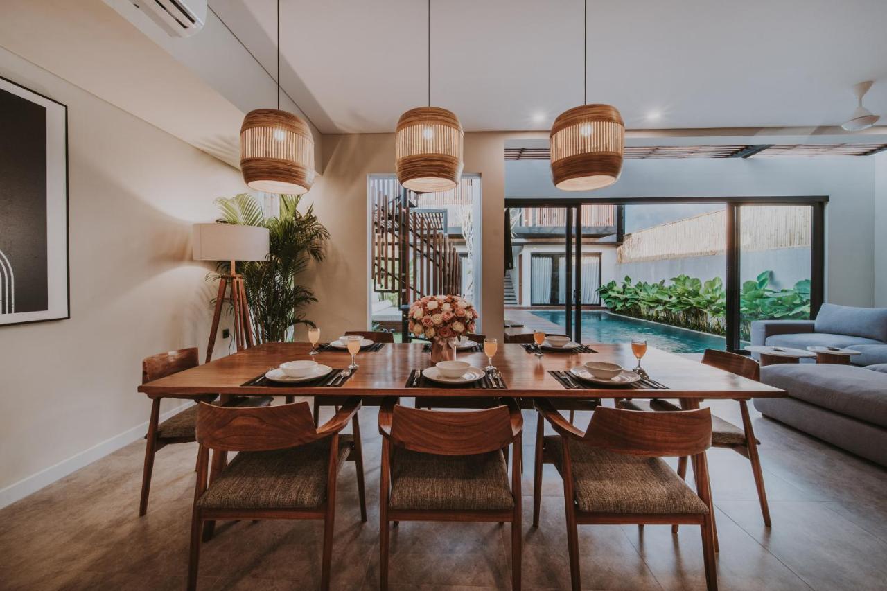New 4 Bedroom 5 Min Walk To Berawa Beach Enclosed Livng Canggu Kültér fotó