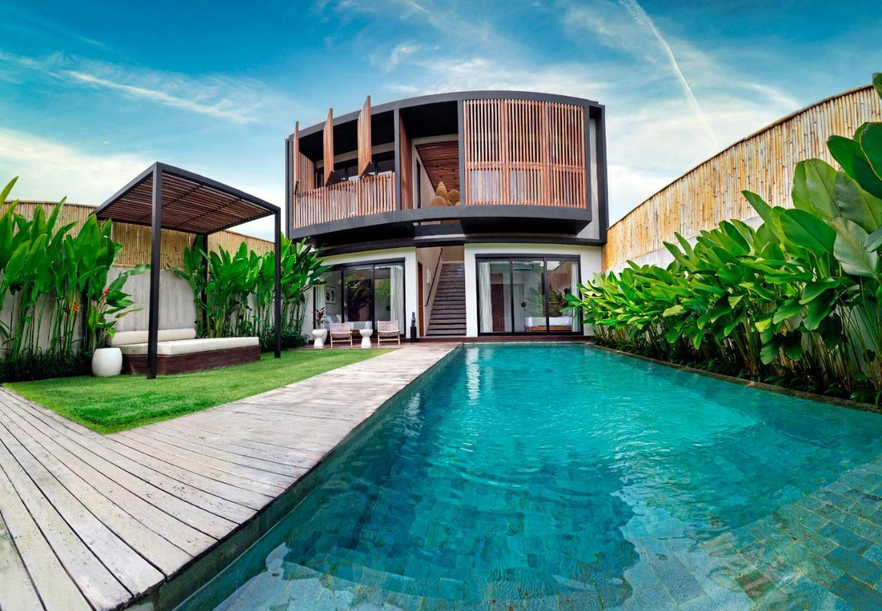 New 4 Bedroom 5 Min Walk To Berawa Beach Enclosed Livng Canggu Kültér fotó