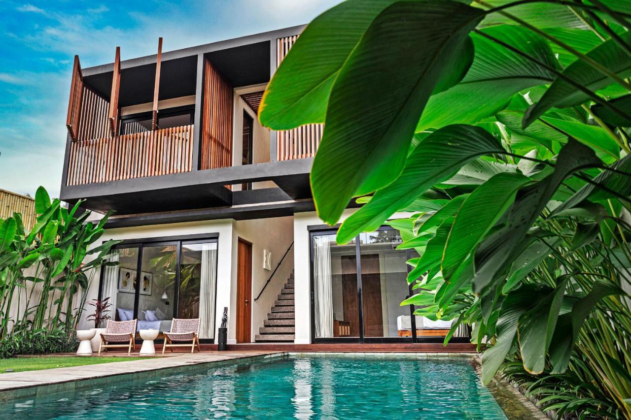 New 4 Bedroom 5 Min Walk To Berawa Beach Enclosed Livng Canggu Kültér fotó