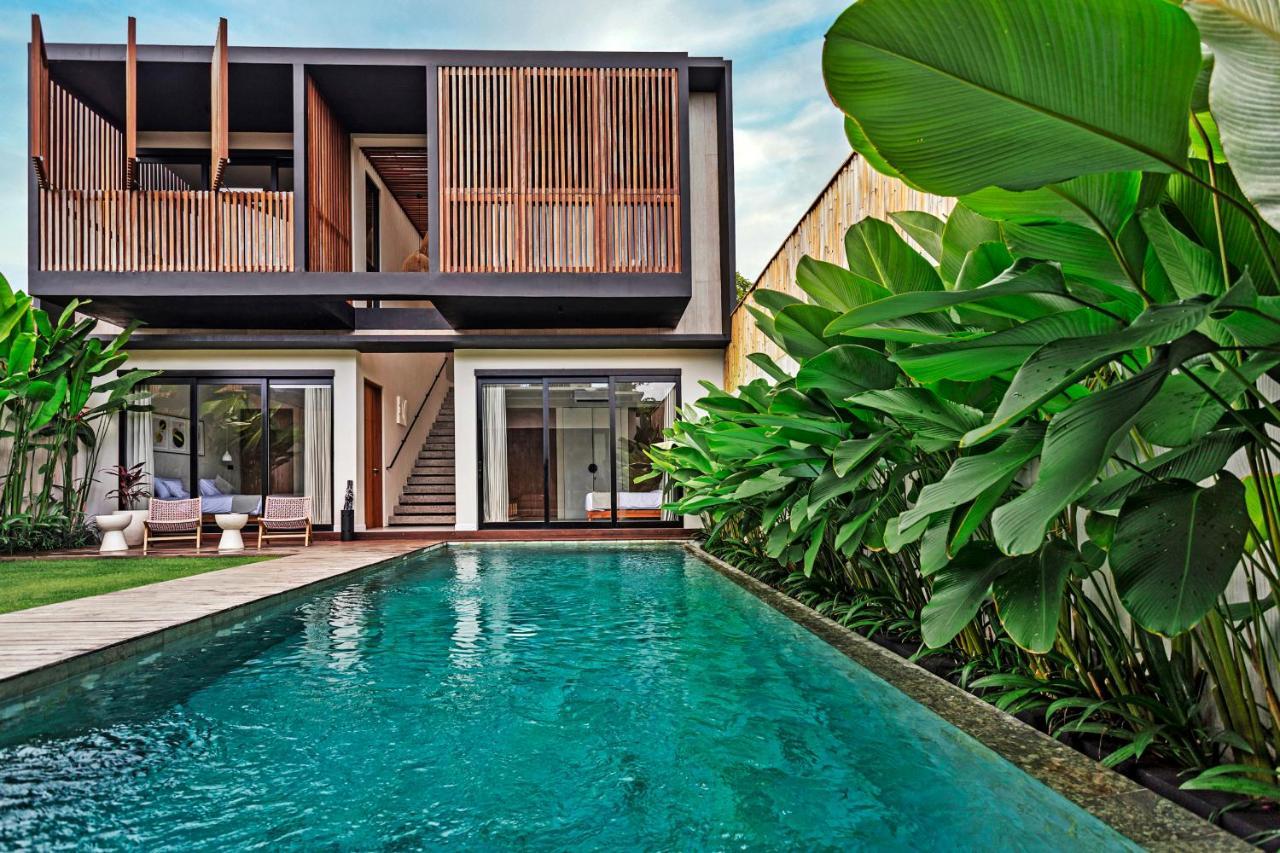 New 4 Bedroom 5 Min Walk To Berawa Beach Enclosed Livng Canggu Kültér fotó