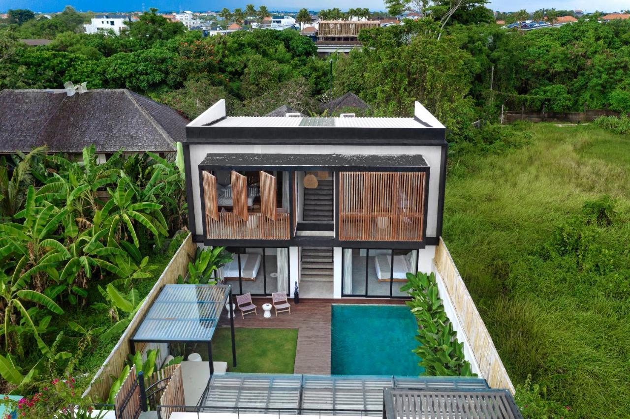 New 4 Bedroom 5 Min Walk To Berawa Beach Enclosed Livng Canggu Kültér fotó